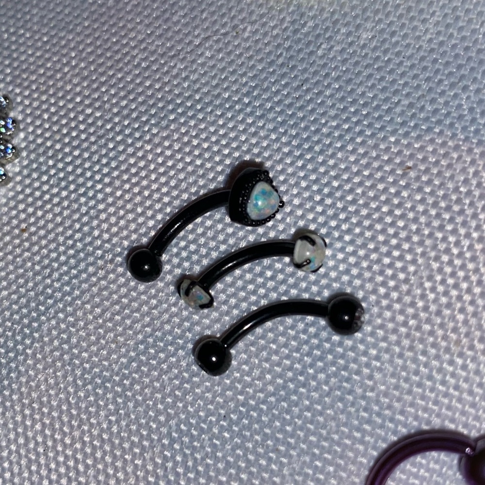Curved piercings